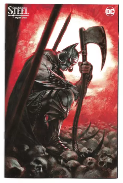 Dark Knights of Steel #1 (2022)  variant cover by GABRIELE DEL'OTTO Batman 9.4NM