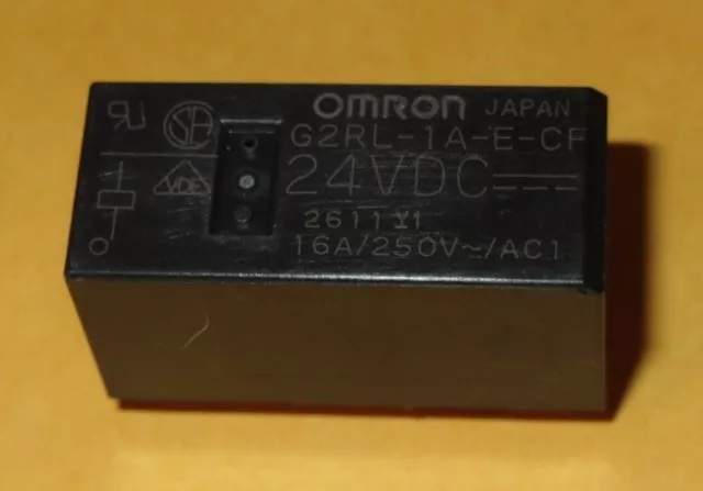 OMRON G2RL-1A-E-CF with 24V DC coil  or G2RL-1A-E-CF-24DC relay     US seller!!