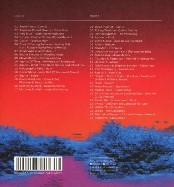 Global Underground:afterhours 9 Softpak 2 Cd Neu 2