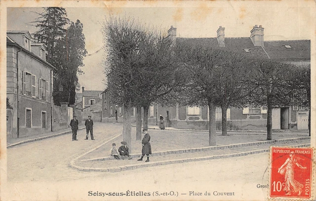 91-Soisy Sous Etiolles-Place Du Couvent-Animee-N�6025-F/0067
