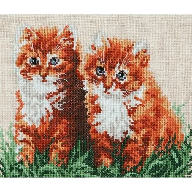 Cross-stitch kit Magic needle 58-05 Friends by The Ginger
