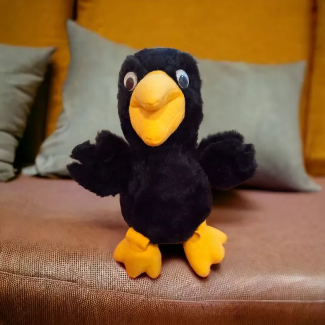 Vintage 1983 DEL MONTE Cocky Crow Country Yumkin 10" Plush Stuffed Animal GUC