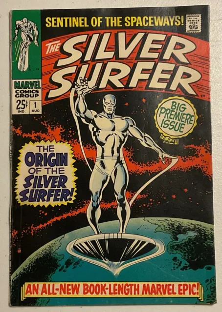 Silver Surfer #1 Key 1st Issue, 1968, Raw, High Grade