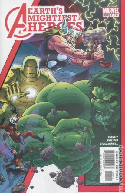 Avengers Earth's Mightiest Heroes #1 VG 2005 Stock Image Low Grade
