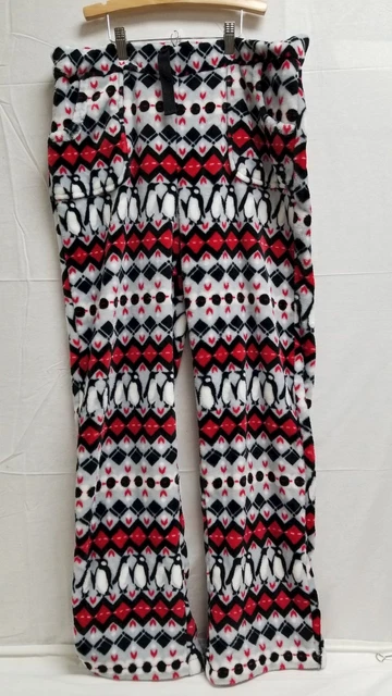 NWT Vera Bradley Fleece Penguins Intarsia Pajama Pants Women's sz M