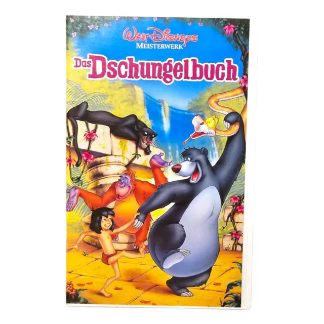 Das Dschungelbuch VHS Walt Disneys Meisterwerk mit Hologramm 1122/25 Rarität