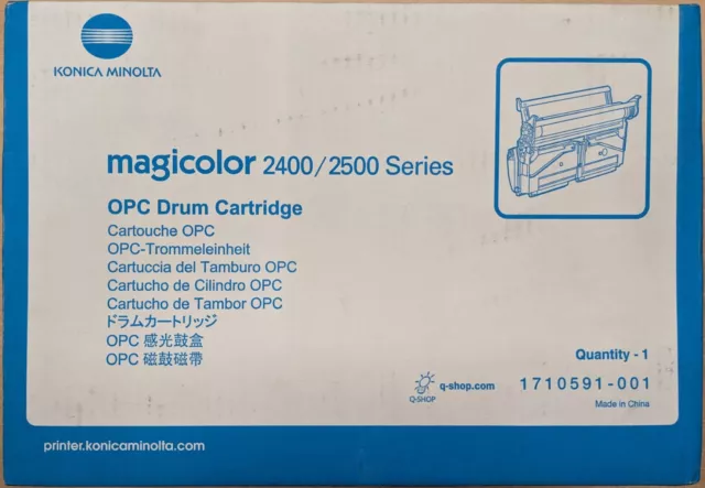 Konica Minolta Magicolor 2400 / 2500 Series OPC Drum Cartridge (1710591-001)