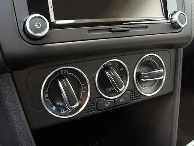 Per Audi A1 2010-2013 Anelli di controllo dell'aria condizionata in...