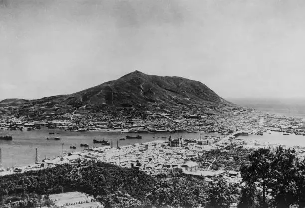 South Korean City Of Busan Busan During The Korean War 1950 Old Photo