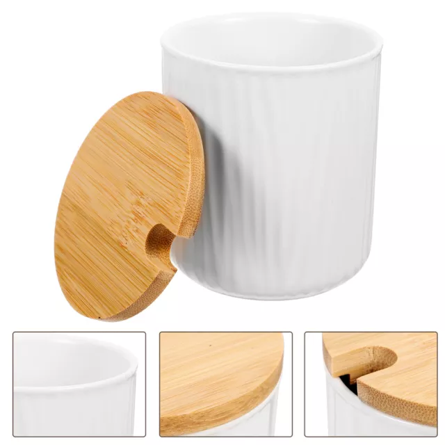 Ceramic Seasoning Jar Ceramics Porcelain Condiment Container Coffee Beans