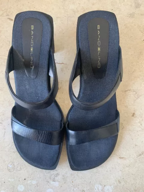 Bandolino Womens Black  Sandals New Size 7