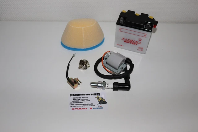 125 DTMX YAMAHA  1977  à 1979 KIT ENTRETIEN