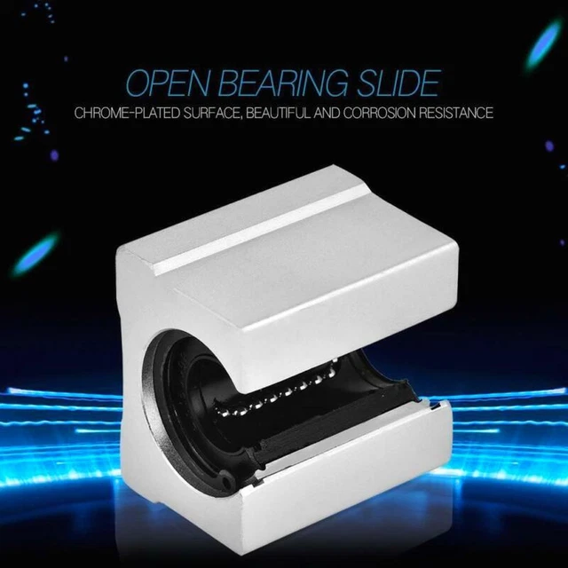 16 mm offener linearer Lagerblock SBR16UU für CNC-Maschine |4 Stück
