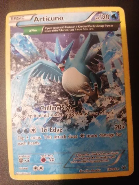 Articuno (17/108) (Non-Holo) Roaring Skies - Pokemon TCG [Near Mint]