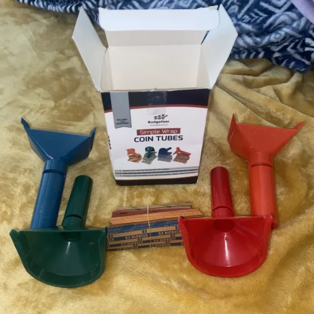 Simple Wrap Coin Tubes by Budgetizer 002 Sorters Tubes Bundle