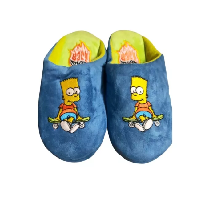 Pantofole Invernali Simpson 34 Bart Antiscivolo Ciabatte A Punta Chiusa Bambino