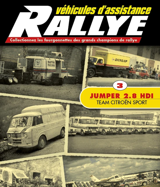 IXO 1/43 - Citroën Jumper 2.8 Fourgon Assistance Citroën Sport 2001 - Rallye Loeb