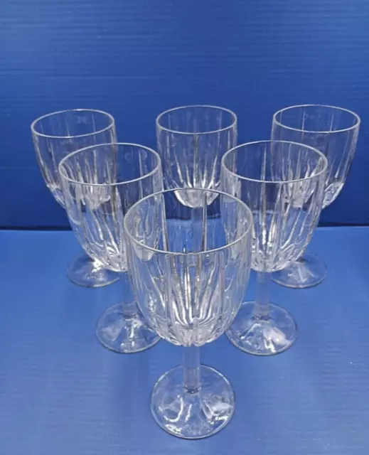 Set of 6 Waterford Marquis Sonesta Crystal 7 7/8" Stemmed Water Glasses Germany Set of 6 Waterford Marquis Sonesta Crystal 7 7/8" Stemmed Water Glasses Germany