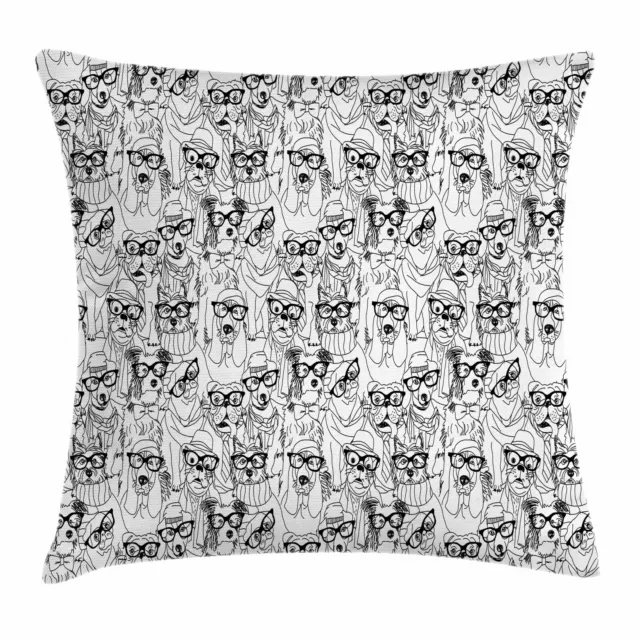 Chien Housse de Coussin Terrier et Carlin