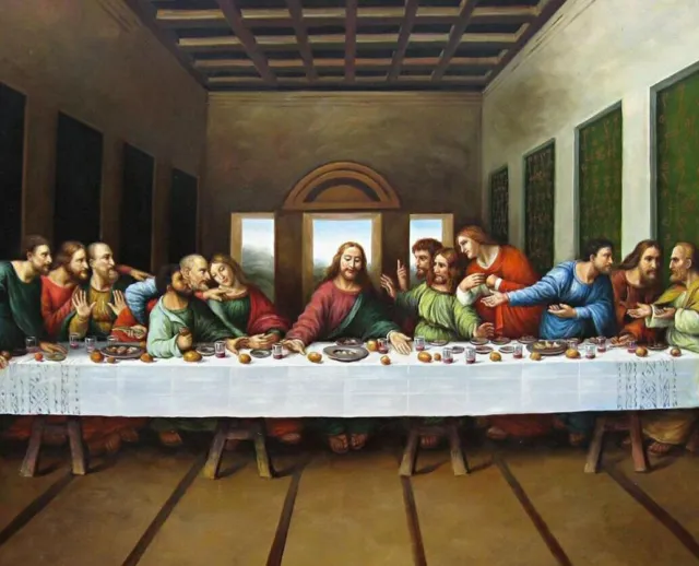 Jesus Christ The Last Supper 8x10 Photo Picture Christian Art