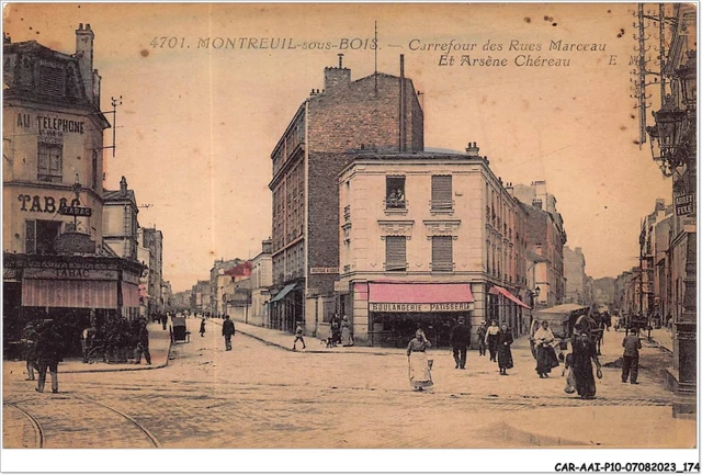 CAR-AAIP10-93-0950 - MONTREUIL SOUS BOIS - Carrefour des rues Marceau