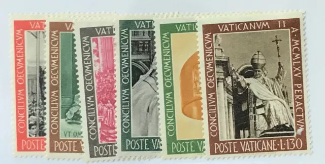 Vatican City #Mi508-Mi513 MNH 1966 Vatican Council II [439-444]