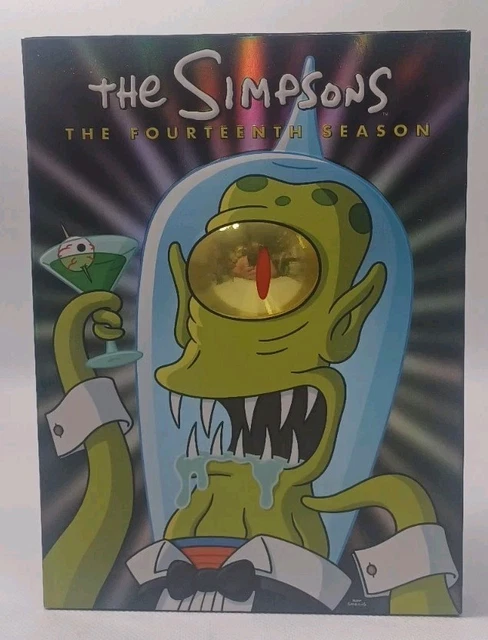 THE SIMPSONS THE Fourteenth Season 14 (4-DVD, Set) With Manual