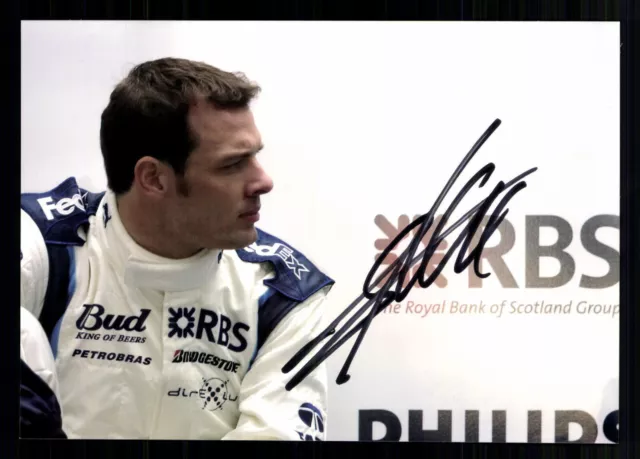 Alexander Wurz Formula 1 1997-2007 Autograph Card Original Signed + G 40559