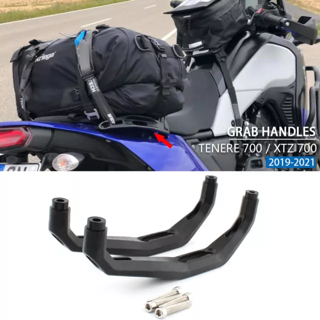 For Yamaha Tenere 700 2019-2022 Rear Seat Hand Grab Bar Rail Luggage Holder