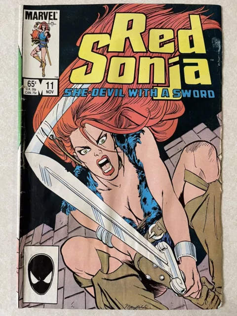 1985 Marvel Comics Red Sonja She-Devil With A Sword (Vol. 3) #11