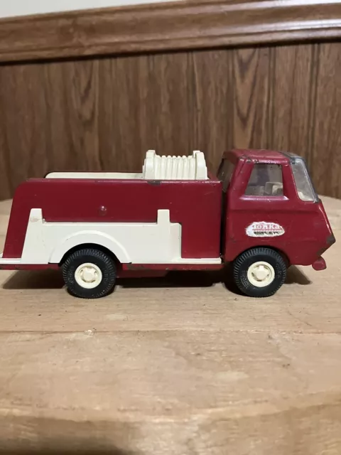 Vintage Tonka Steel Pumper Red Fire Truck 1960s -1970s Mini