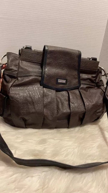 MICHE - Demi Bag Shell - Brown faux leather . New Without Tags