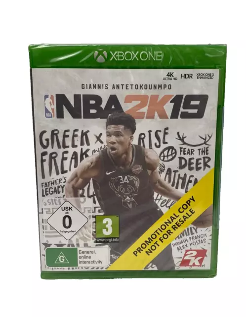 NBA 2K19 PROMO (Xbox One) New