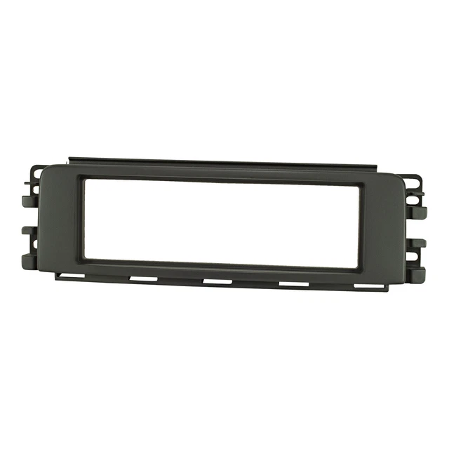 Tomzz Audio Radioblende Für Smart ForFour 454 - Anthrazit/schwarz 1-DIN Einbaurahmen