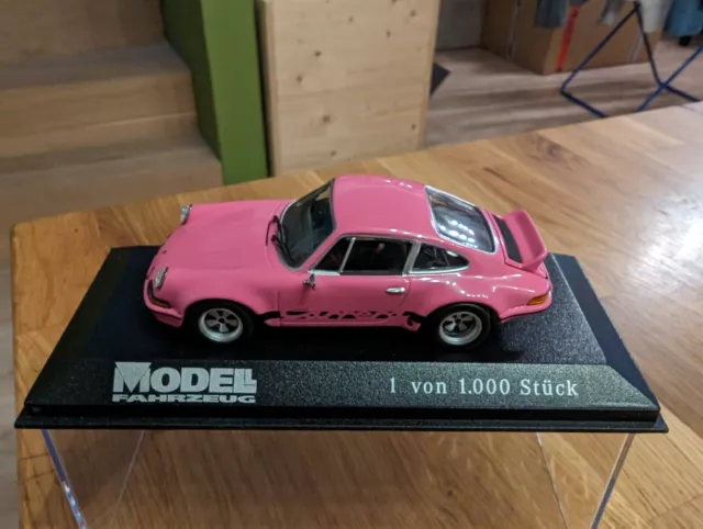 Porsche 911 Carrera RSR 2.8      "  Modell - Fahrzeug  "        1:43  Minichamps