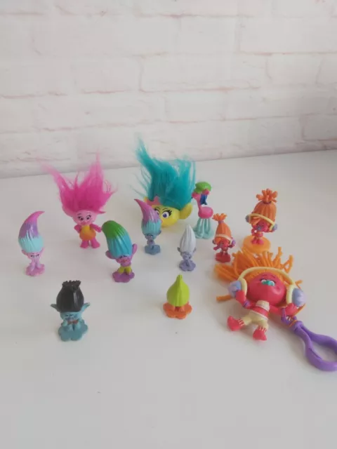 Disney Trolls Mini Toy Figure Bundle X 12