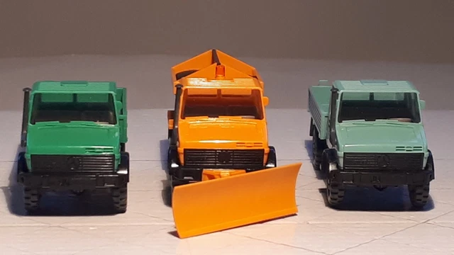 Wiking Modellauto Mercedes Unimog U 1700 Polizei – Spur H0 1:87, Detailgetreue Miniatur Für Sammler