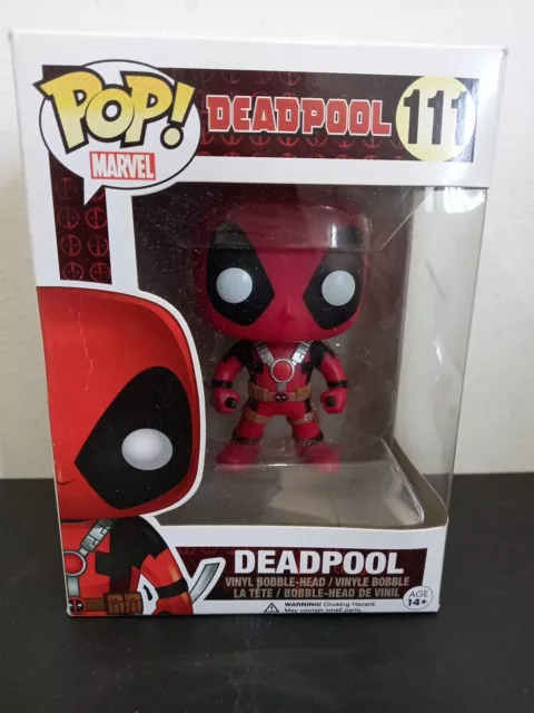 Funko POP! Marvel: Deadpool - 10 Deadpool w/Swords (Red
