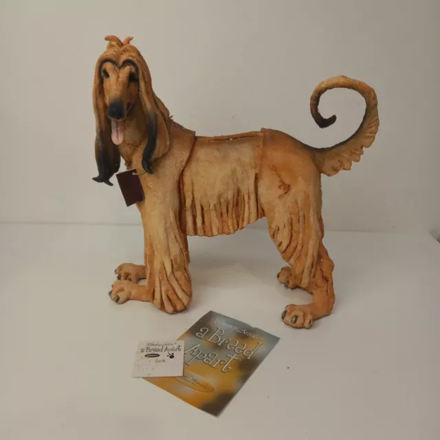 Country Artists A Breed Apart Afghan Hound Dog Swish Ornament 34cm Boxed -WRDC