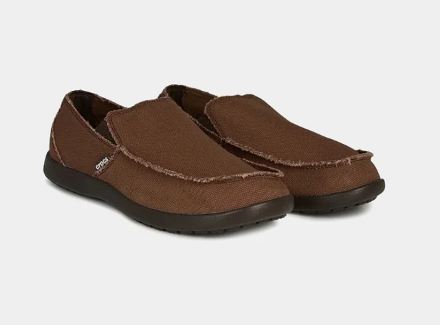 Mens canvas crocs shoes hot sale