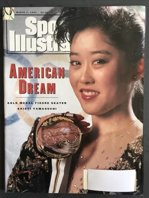Sports Illustrated Magazine-March 2 1992-Krisiti Yamaguchi-Albert Tomba
