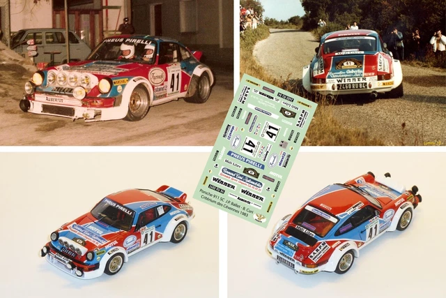 Décalcomanies 1/43 Renault Clio RS Boris Carminati – Critérium Des Cévennes 2006 – Neuf !
