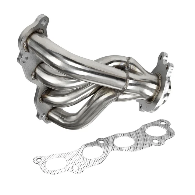 US Manifold Header for 2002-2006 Acura RSX Honda Civic Si SiR 2.0L DOHC DC5 Bau3