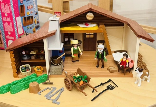 PLAYMOBIL 70253 HEIDI und Großvater auf der Almhütte EUR 75,00