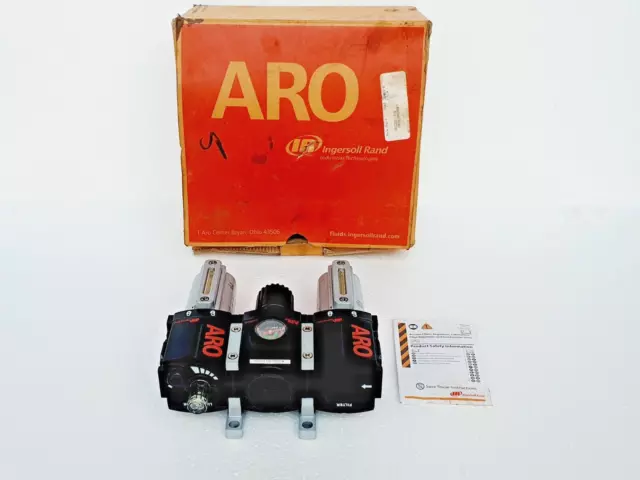 ARO C38221-810 Air Frl Set 0.6cm Npt , Filtre Régulateur Graisseur, 61 Cfm Neuf