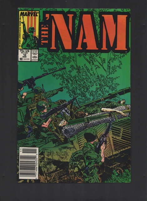 Marvel Comics The 'Nam November 1987 VOL# 1 NO# 12 Comic Book Comicbook