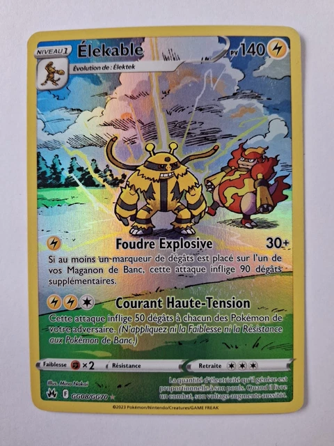 Clamiral de Hisui VSTAR GG52/GG70 Alternative Pokémon Gallery Secrète - Ultraboost X Epée et Bouclier 12.5 Zénith Suprême - Coffret de 10 Cartes Pokémon Françaises
