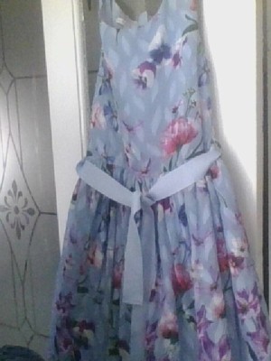 rjr rocha john rocha girl floral special occasion dress age 11 in good used...