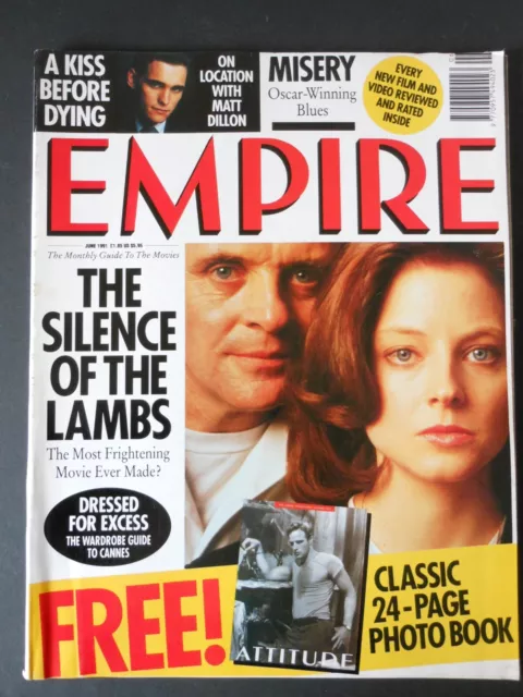 EMPIRE magazine JUNE 1991 issue #24 The Silence of the Lambs Cover (1st)