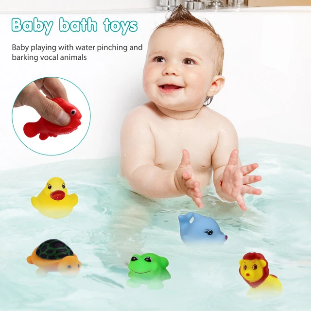 13pcs Child Dabbling Toys Funny Gift Squeeze-sounding Toys Mini for Baby Playing